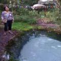 Spring water at Kulen mountain warterfall