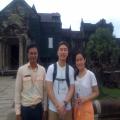 Robert Lee Mr. and his wife Rachel - USA Korea - June 14th to 15th 2014 - Borei Angkor Hotel